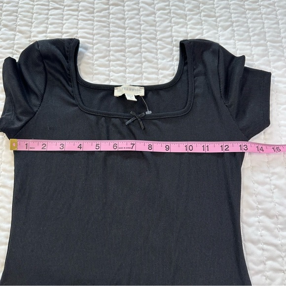 NWOT See You Monday Black Mini festival Dress in Size M - Picture 6 of 12